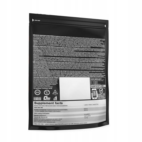 OLIMP CREATINE MONOHYDRATE XPLODE 500G KREATYNA MONO WITAMINY MINERAŁY na Arena.pl