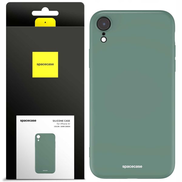 Spacecase Silicone Case Iphone Xr Dark Green zdjęcie 1