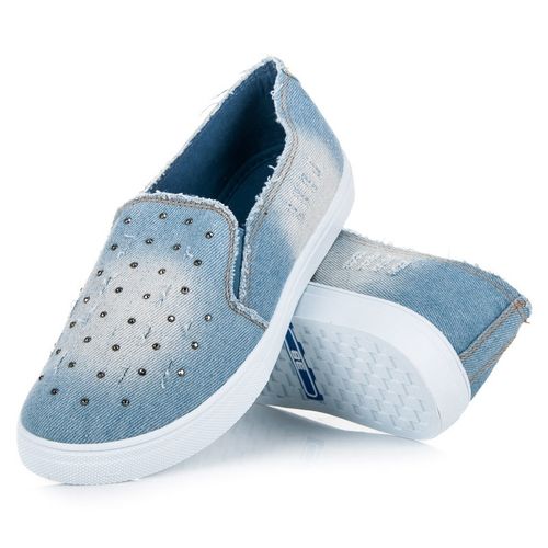 Trampki slip on denim r.36 na Arena.pl