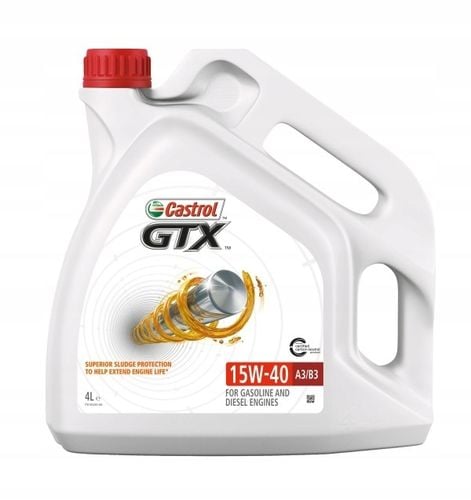 OLEJ CASTROL 15W-40 GTX A3/B3 4L na Arena.pl