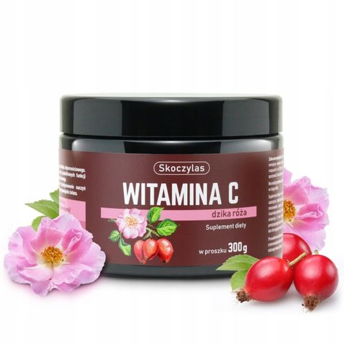 Witamina C w proszku SKOCZYLAS Ekstrakt z owoców dzikiej róży 1000 mg na Arena.pl