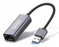 Przejściówka Adapter Karta Sieciowa USB 3.0 Ethernet RJ45 do laptopa LAN