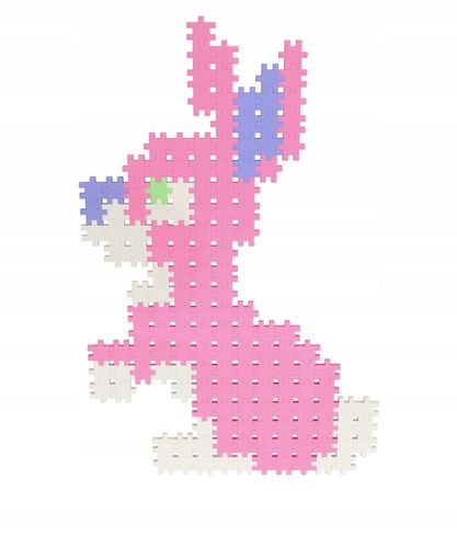 KLOCKI KONSTRUKCYJNE MINI WAFLE Meli Minis Pastel 1200 El PUZZLE MOZAIKA na Arena.pl