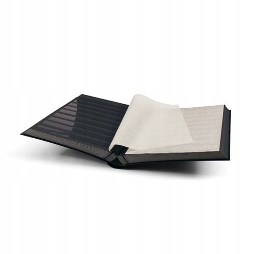 KLASER NA ZNACZKI BASIC A4 60 STRON CZARNE STRONY CZARNY LEUCHTTURM na Arena.pl