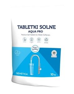 Tabletki solne Sól w tabletkach do zmiękczaczy i uzdatniania AQUA PRO 10kg na Arena.pl