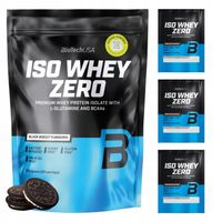 BIOTECH USA ISO WHEY ZERO 500g BIAŁKO IZOLAT WPI NA MASE + GRATIS!