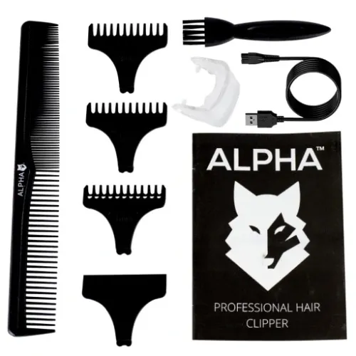 MASZYNKA TRYMER DO STRZYŻENIA GOLENIA WŁOSÓW BRODY ALPHA na Arena.pl