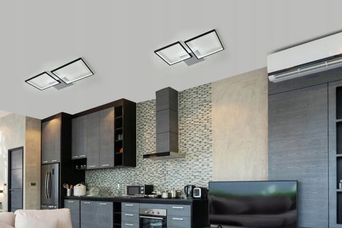 Lampa  HELSINKI II sufit kwadrat żyrandol Smart Home LED Tuya Wobako na Arena.pl