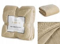 Koc Dwustronny 170x210 Polar Bukla Eurofirany Sherpa Baranek Na Prezent