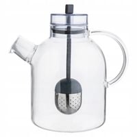 DZBANEK Z ZAPARZACZEM BARONESSA 1,5 L FLORINA + PODGRZEWACZ FLORINA CZARNY