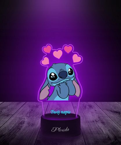 Lampka na biurko UV Statuetka Led Bajka Lilo i Stich Prezent dla Dziecka na Arena.pl