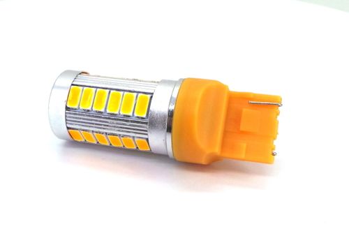 żarówka LED 7440 pomarańczowa 12V W21W canbus 1300lm na Arena.pl