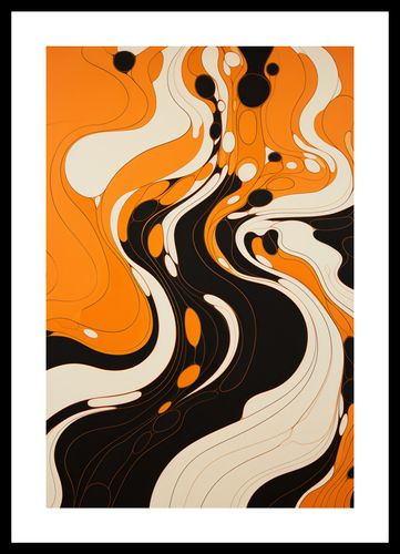 Plakat 30x45cm Tańczący Atrament na Arena.pl