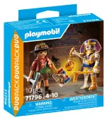 Playmobil Poszukiwacz skarbów i mumia 71796