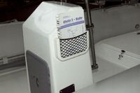 KIESZEŃ Z SIATKĄ 25cm ORGANIZER SCHOWEK UCHWYT NA TELEFON DO JACHTU AUTA