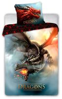 Pościel Młodzieżowa 160X200 Dragons Latający Smok