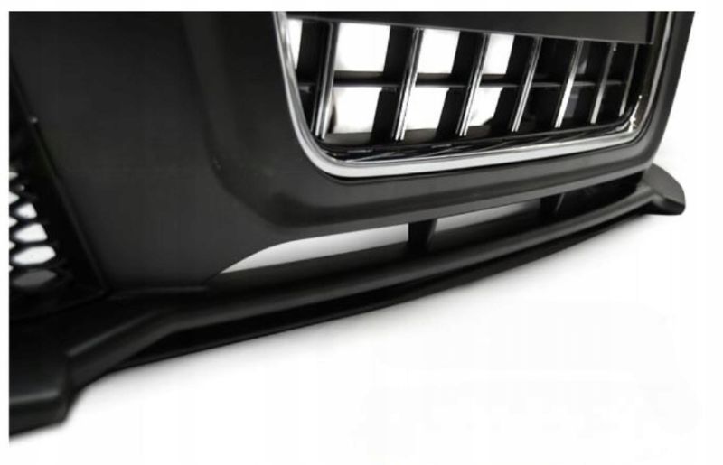 Nowy ZDERZAK + Halogeny Do AUDI A3 8P Od 2008 Do 2012 Roku CHROME BLACK zdjęcie 3