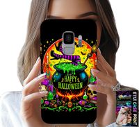 ETUI DO SAMSUNG GALAXY S9 - WIEDŹMA KOCIOŁEK RÓŻDŻKA HALLOWEEN FOLIA