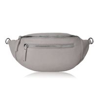 damska skórzana saszetka nerka na pas sp-20-gr