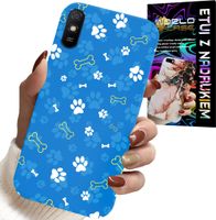 ETUI DO XIAOMI REDMI 9A - ŁAPKI KOŚCI PIES PATROL WZORY DLA DZIECI
