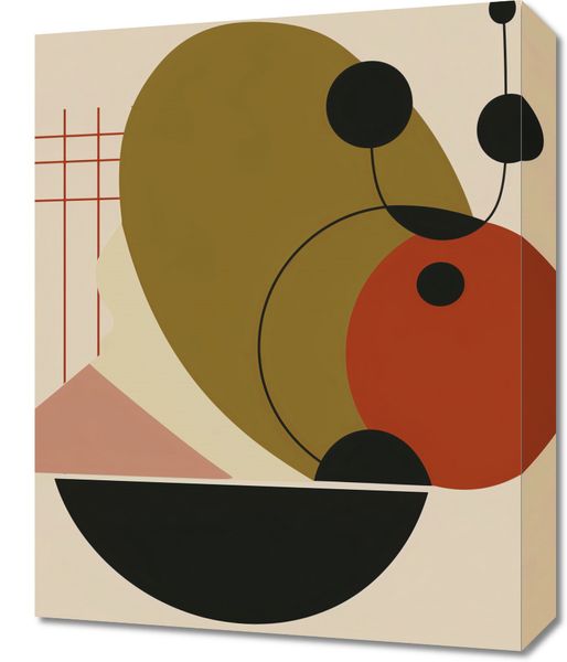 Obraz 40x50cm Geometryczny Balans zdjęcie 1