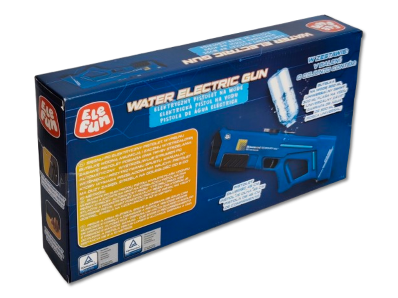 Pistolet na  wodę - Elektryczny 40cm - Niebieski zdjęcie 4