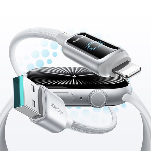 Kabel przewód USB-A - iPhone Lightning 3A 1.2m - biały na Arena.pl