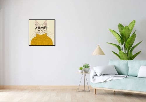 Plakat 60x60cm Intelektualista na Arena.pl