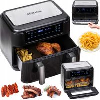 PIEKARNIK FRYTKOWNICA BEZTŁUSZCZOWA 2 KOSZE 8L/2500W 4 URZĄDZENIA W 1 PIEKARNIK FRYTKOWNICA BEZTŁUSZCZOWA 2 KOSZE 8L/2500W 4 URZĄDZENIA W 1