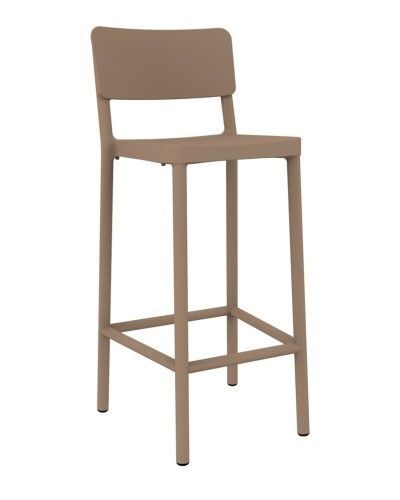 Stołek barowy Lisboa 75cm piaskowy na Arena.pl