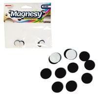 MAGNESY OKRĄGŁE SAMOPRZYLEPNE MS12 12MM 12SZT BREWIS