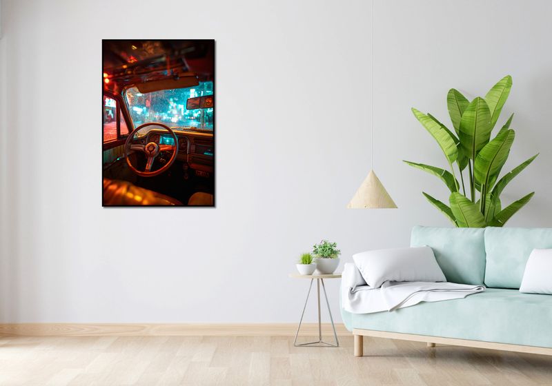 Plakat 68x101cm Nocny Kierowca zdjęcie 4