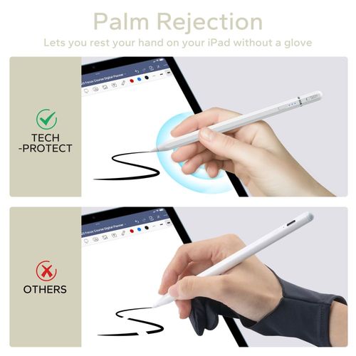 tech-protect digital magnetic stylus pen 3 ipad white na Arena.pl