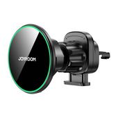 magnetyczny uchwyt do samochodu joyroom jr-zs412 czarny