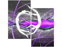 60X60CM POSTACIE TAŃCU DWU OBRAZ ŚCIAN