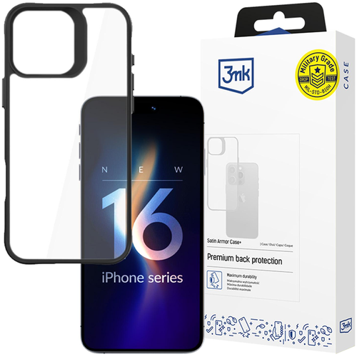 Apple iPhone 16 Pro - 3mk Satin Armor Case+ na Arena.pl
