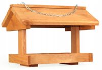 Karmnik Drewniany domek dla ptaków budka KR-3