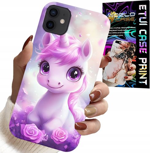 ETUI DO IPHONE 12 MINI - SŁODKI JEDNOROŻEC, WZORY DLA DZIECI CASE na Arena.pl