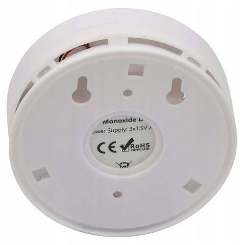 CZUJNIK CZADU TLENKU WĘGLA CO DETEKTOR WYKRYWACZ Z ALARMEM LCD CZUŁY na Arena.pl