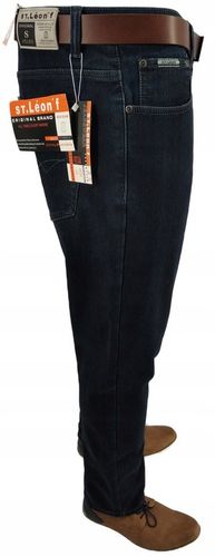 SPODNIE OCIEPLANE MĘSKIE JEANS W33 PAS: 86-88 CM na Arena.pl