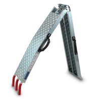 19284Rampa najazdowa 400kg mocny najazd stalowy 176cm składana pojedyńcza