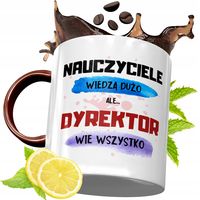 Kubek Bordowy Dla Dyrektora Na Urodziny Prezent Z Nadrukiem Ze Zdjęciem