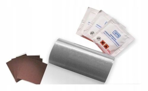 zestaw naprawczy do łatania plandek 220x10cm szary na Arena.pl