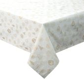 Bieżnik dekoracyjny FLASH-14 40x140 złoty z motywem świątecznym