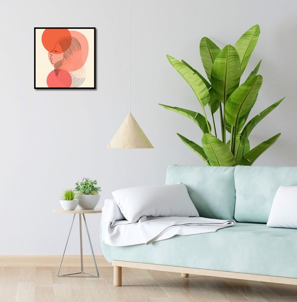 Plakat 40x40cm Zmierzch Linijny zdjęcie 4