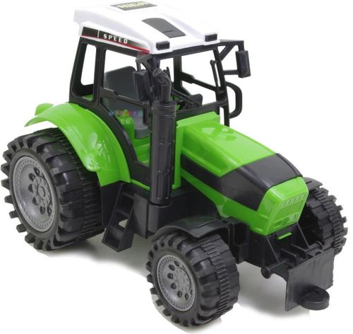 Traktor z przyczepą + siewnik 50cm na Arena.pl