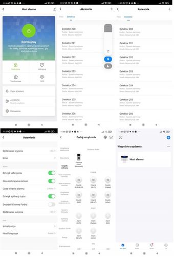 BEZPRZEWODOWY ALARM LCD GSM APP SYRENY POLSKI na Arena.pl