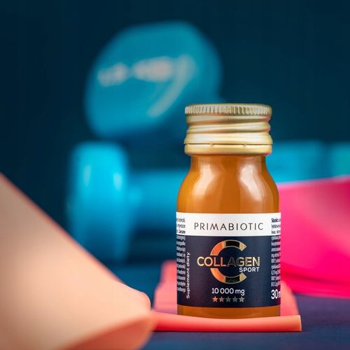 KOLAGEN DO PICIA PRIMABIOTIC COLLAGEN SPORT WOŁOWY 10 000MG 30ml x 30szt na Arena.pl