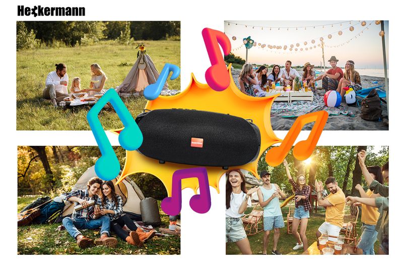 Głośnik Przenośny Bluetooth Heckermann Tg534 zdjęcie 10