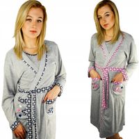 SZLAFROK miękki CIEPŁY podomka _______ BAWEŁNA XL